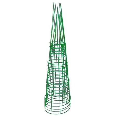 GLAMOS WIRE PRODUCTS Glamos Wire Products 786676 54 in. Heavy Duty Light Green Plant Support - Pack of 5 786676